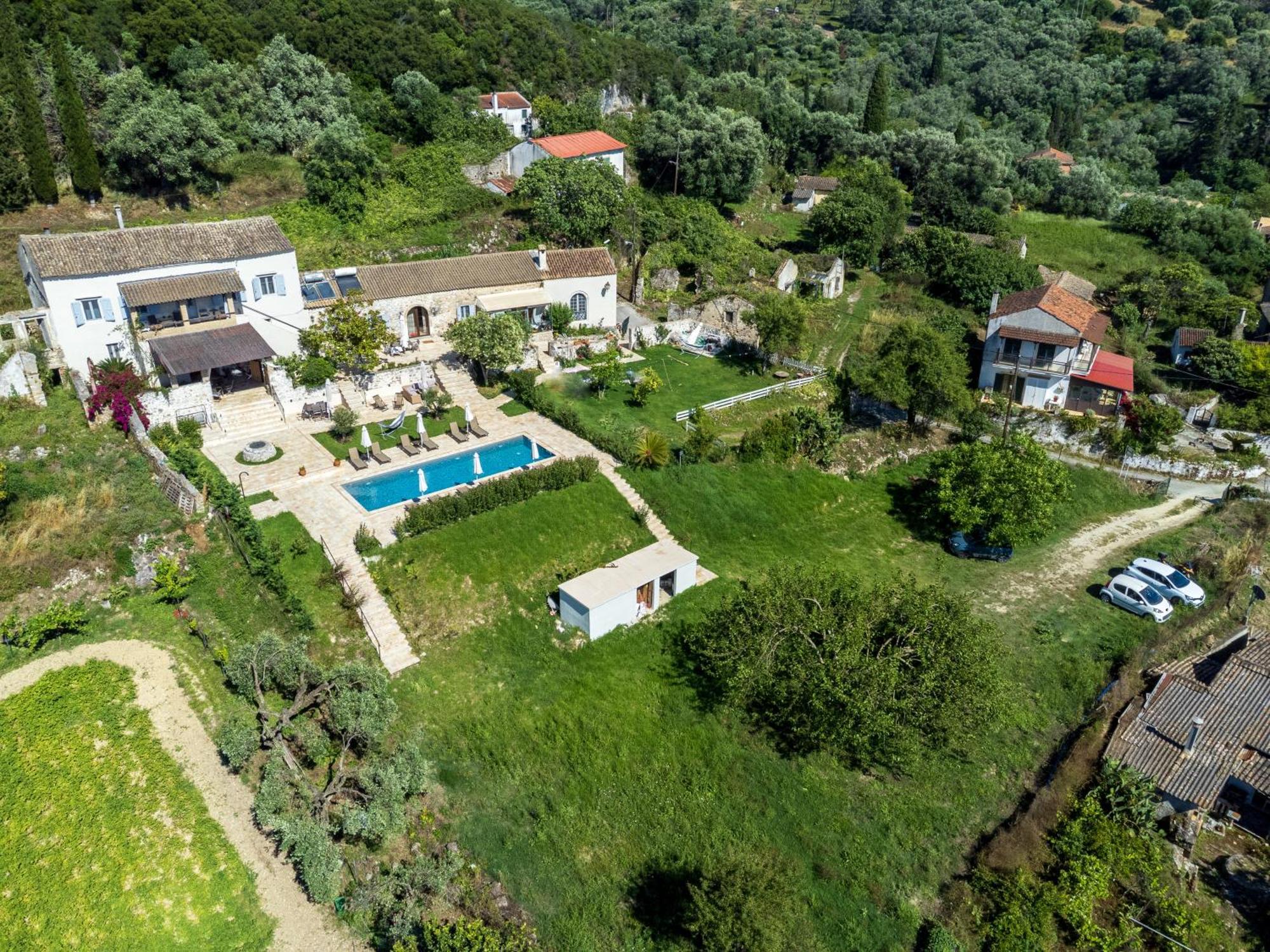 Penzion Marcora'S Historical Estate Strongylí Exteriér fotografie